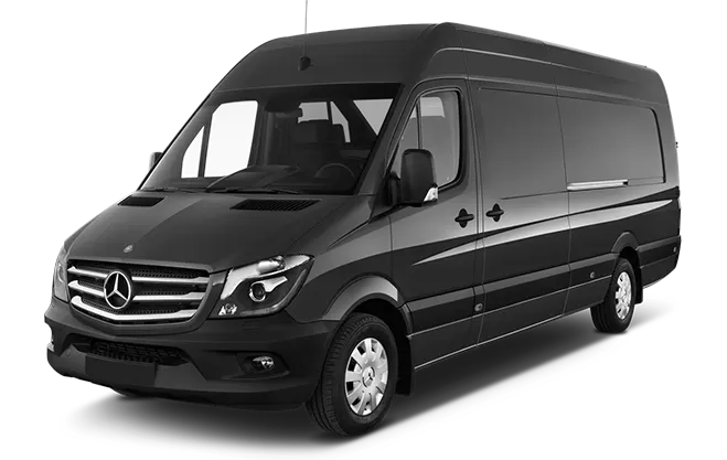 Black Mercedes Sprinter