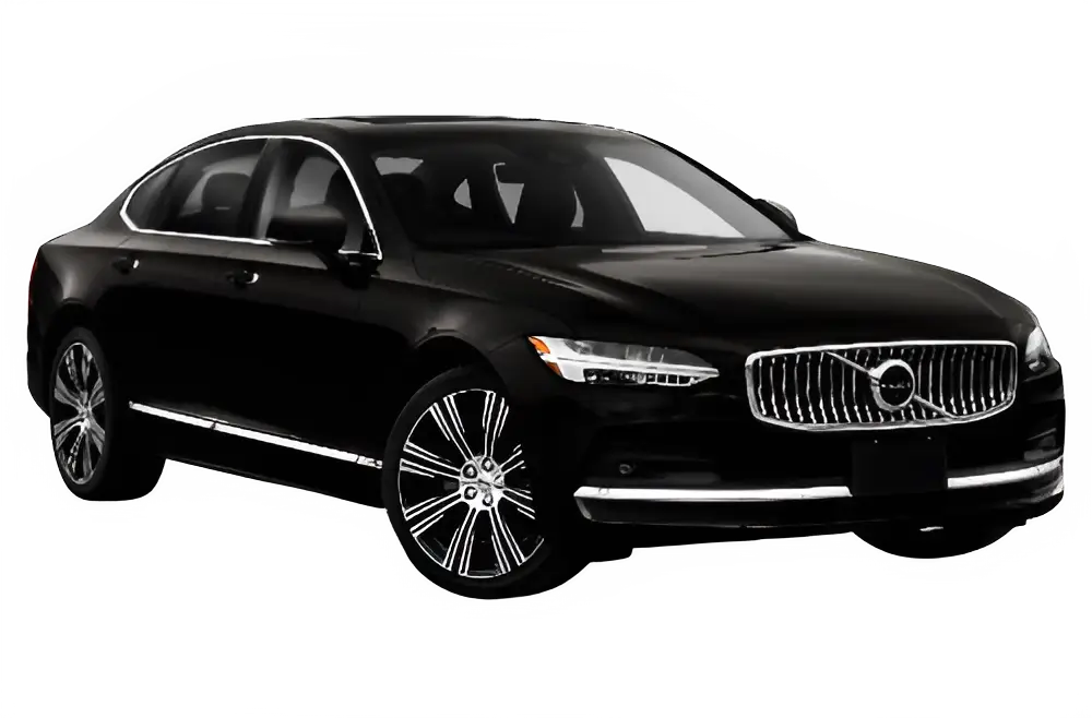 Black Volvo S90 Sedan